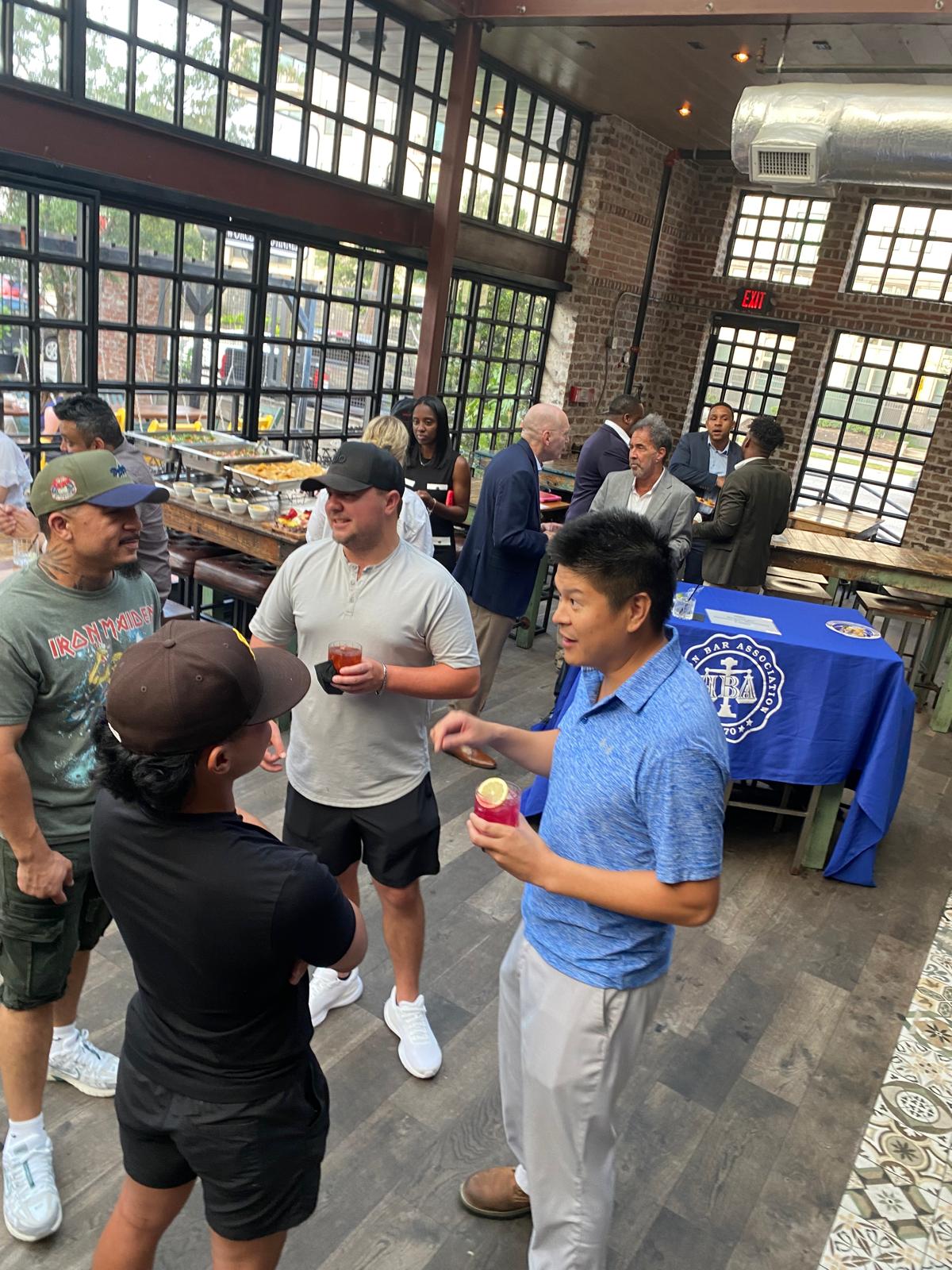 DC Pines Roofing team coordinating on a Houston roofing project